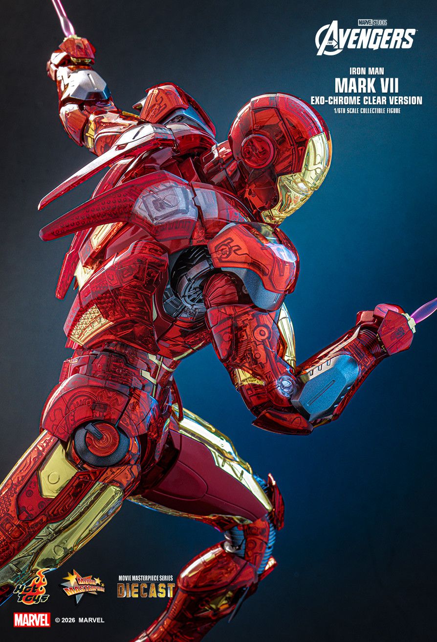 Iron Man Mark VII (Exo-Chrome Clear Version) image 7