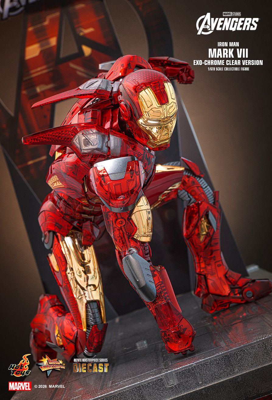 Iron Man Mark VII (Exo-Chrome Clear Version) image 8