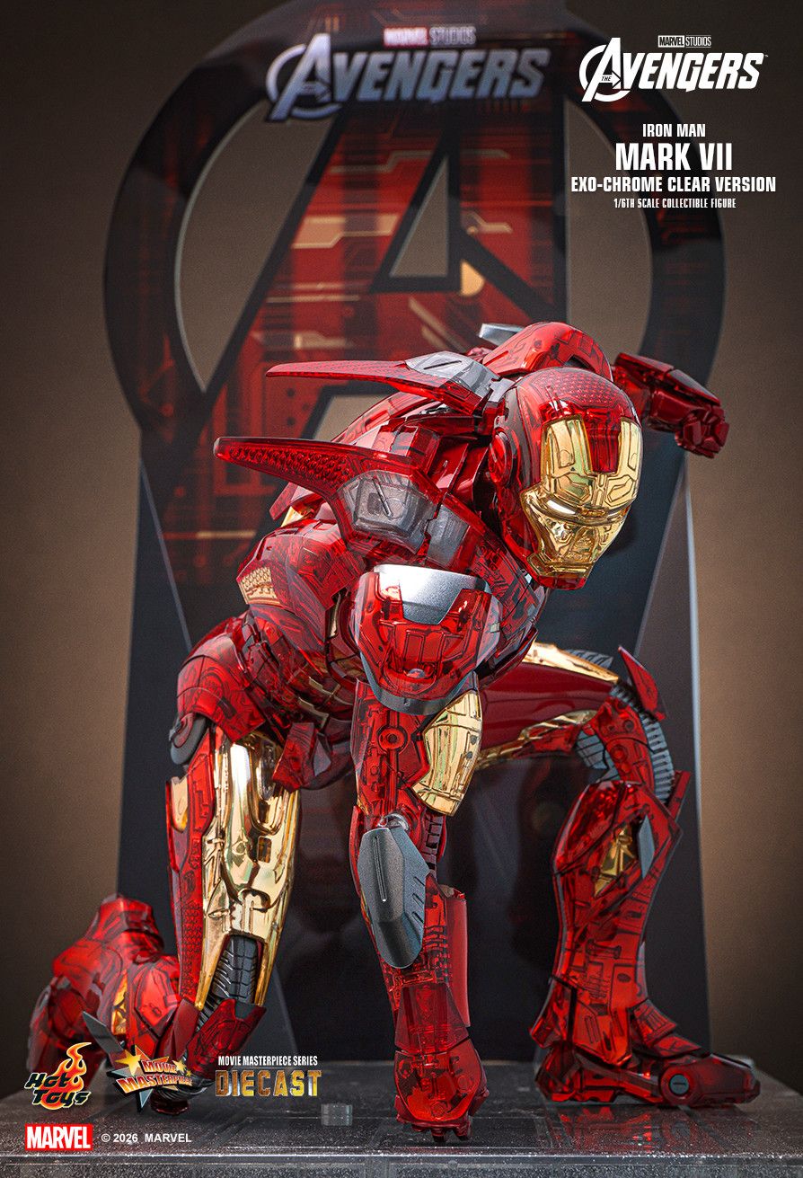 Iron Man Mark VII (Exo-Chrome Clear Version) image 9