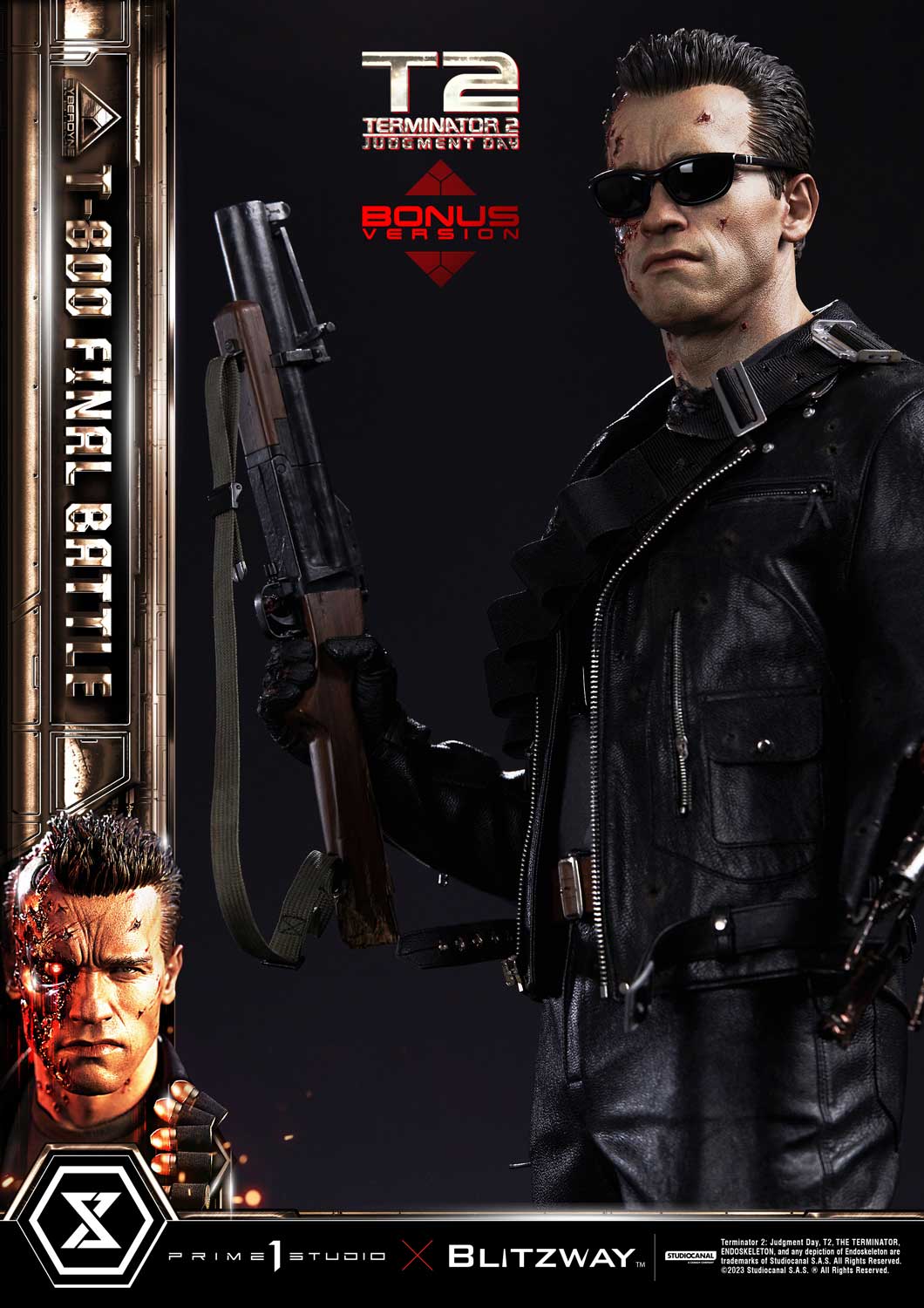 Terminator 2: Judgment Day T-800 Final Battle DX image 5