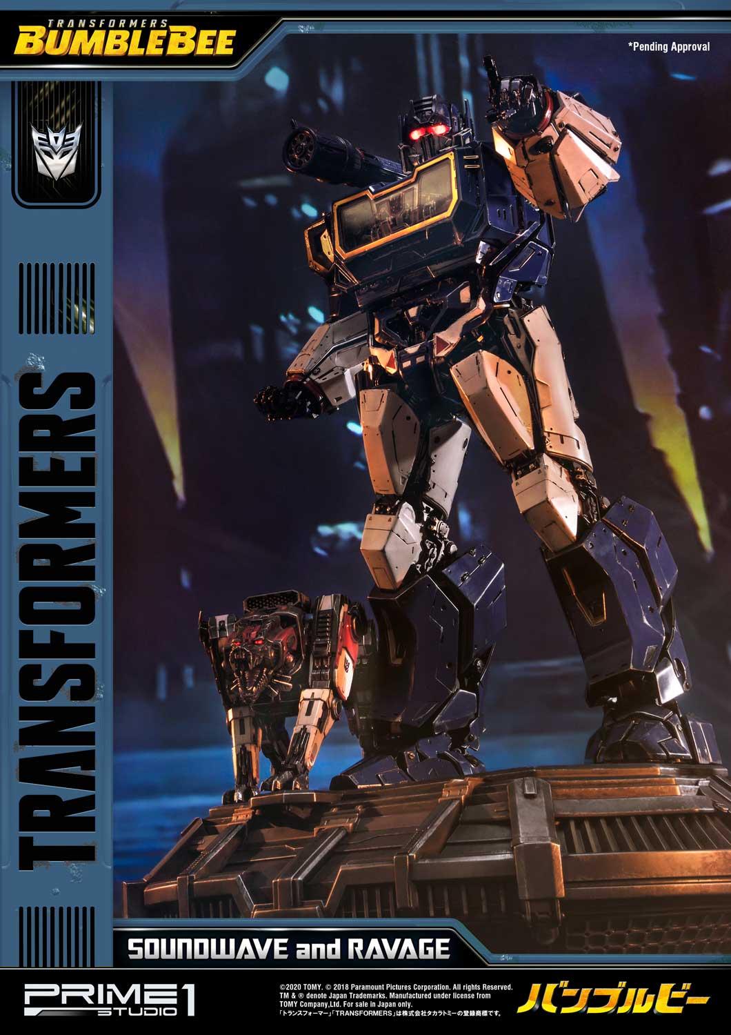 Transformers: Bumblebee (Film) Soundwave & Ravage EX Version image 10