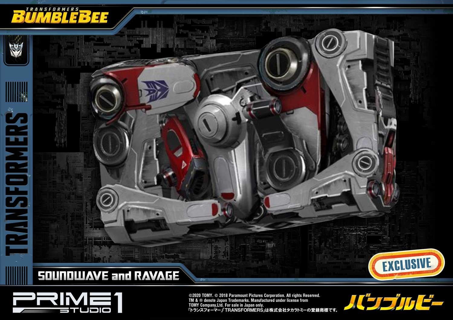 Transformers: Bumblebee (Film) Soundwave & Ravage EX Version image 1