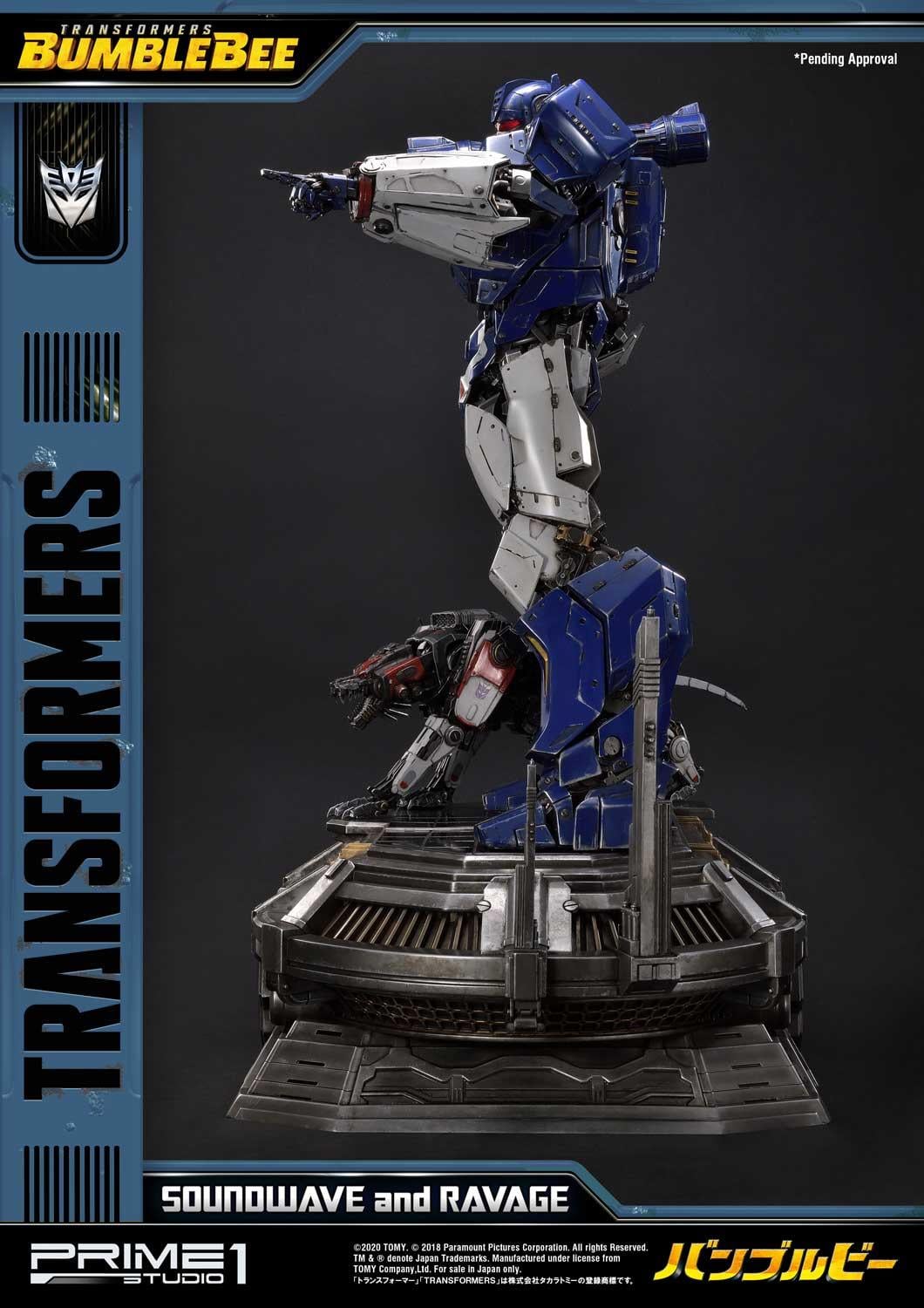 Transformers: Bumblebee (Film) Soundwave & Ravage EX Version image 6