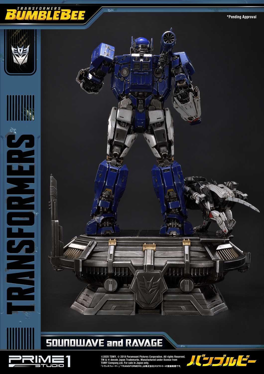 Transformers: Bumblebee (Film) Soundwave & Ravage EX Version image 7