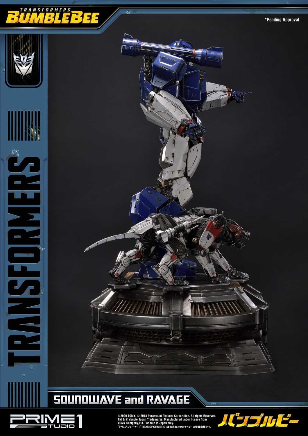 Transformers: Bumblebee (Film) Soundwave & Ravage EX Version image 8