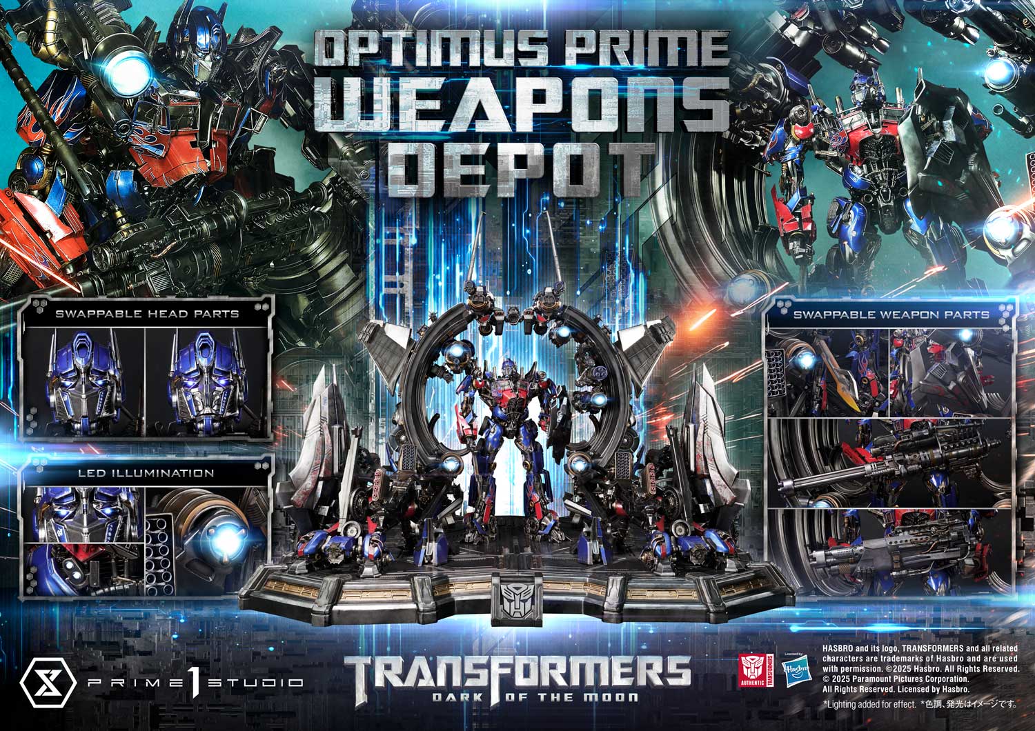 Transformers: Dark of the Moon (Film) Optimus Prime Weapons Depot image 7