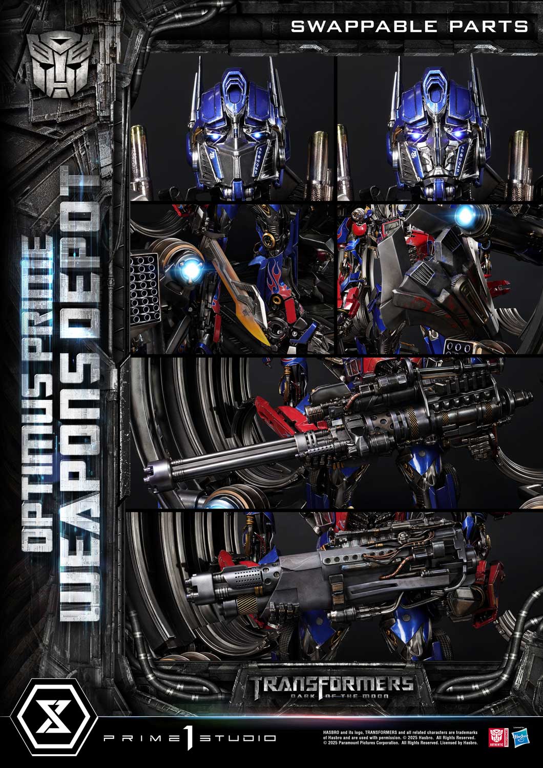 Transformers: Dark of the Moon (Film) Optimus Prime Weapons Depot image 8