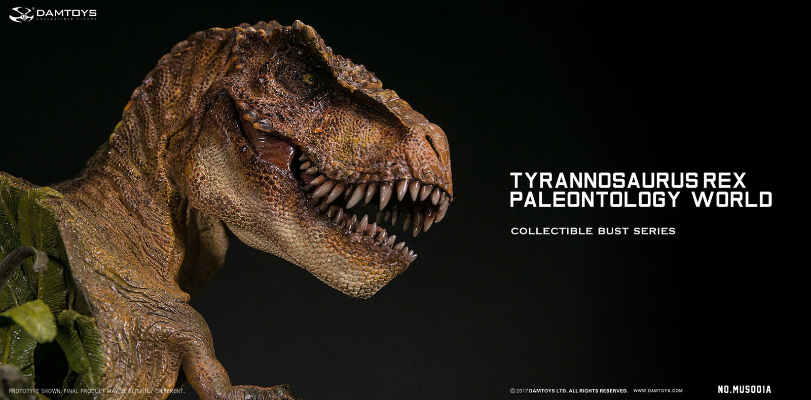 Tyrannosaurus Rex Bust - Collector's Item - MUS001A/B image 1