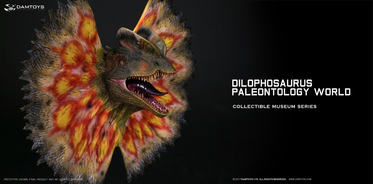 Dilophosaurus Collector's Statue - MUS002A/B/C/D image 2