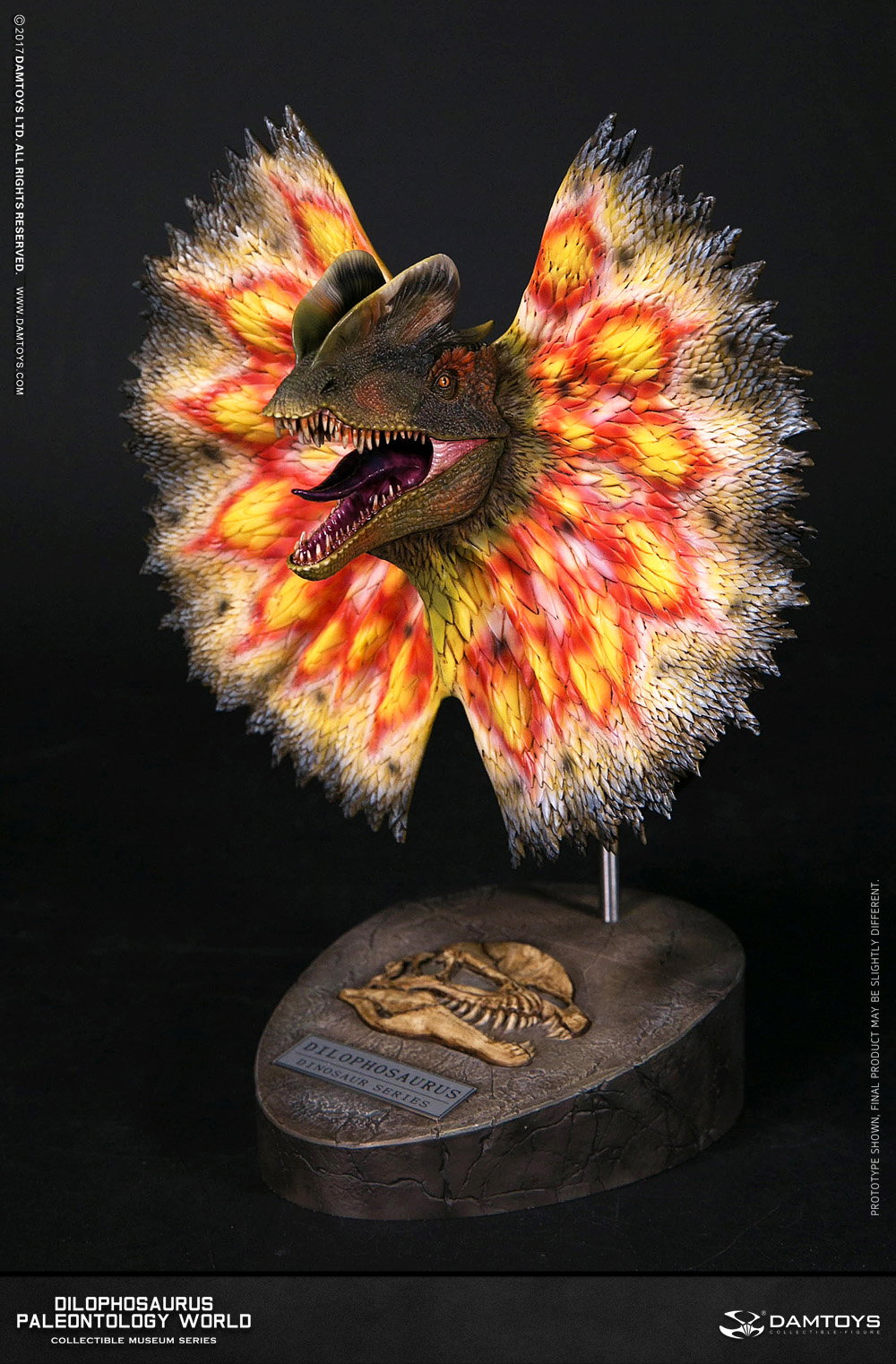 Dilophosaurus Collector's Statue - MUS002A/B/C/D image 3