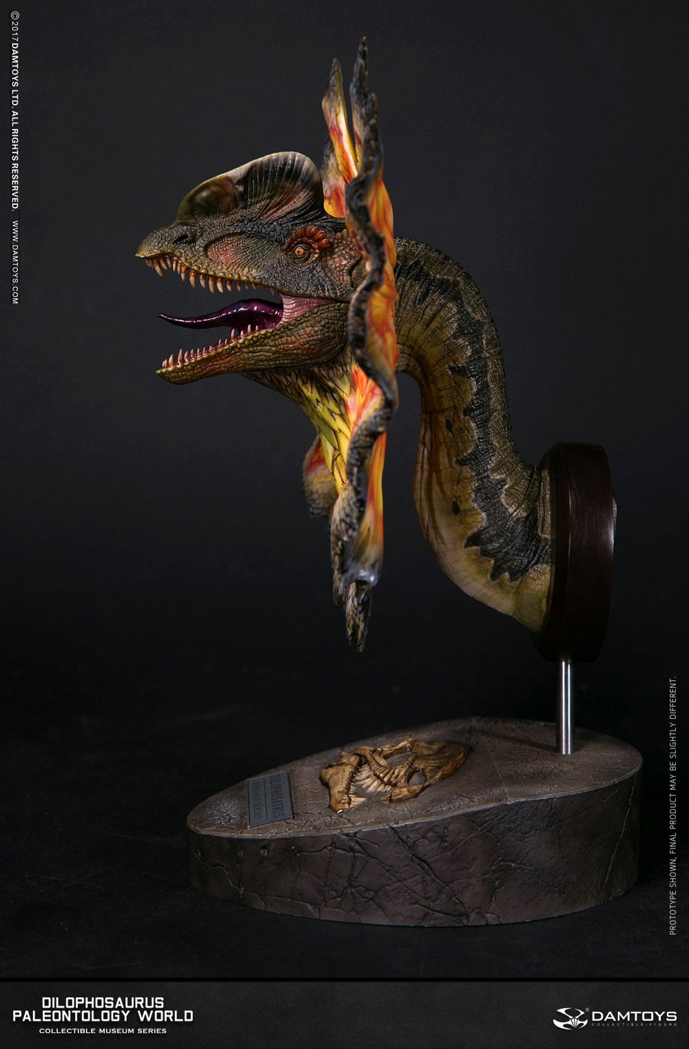 Dilophosaurus Collector's Statue - MUS002A/B/C/D image 4