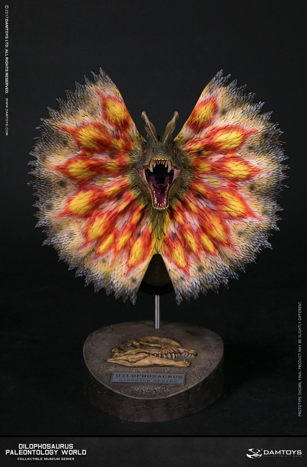 Dilophosaurus Collector's Statue - MUS002A/B/C/D image 5