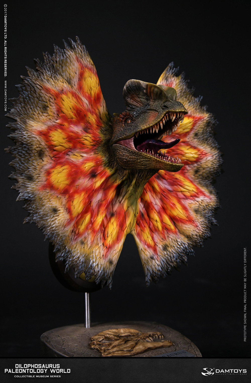 Dilophosaurus Collector's Statue - MUS002A/B/C/D image 6