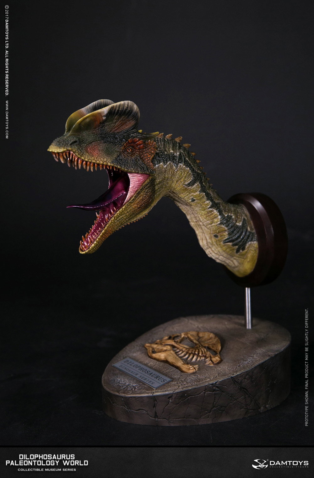 Dilophosaurus Collector's Statue - MUS002A/B/C/D image 7