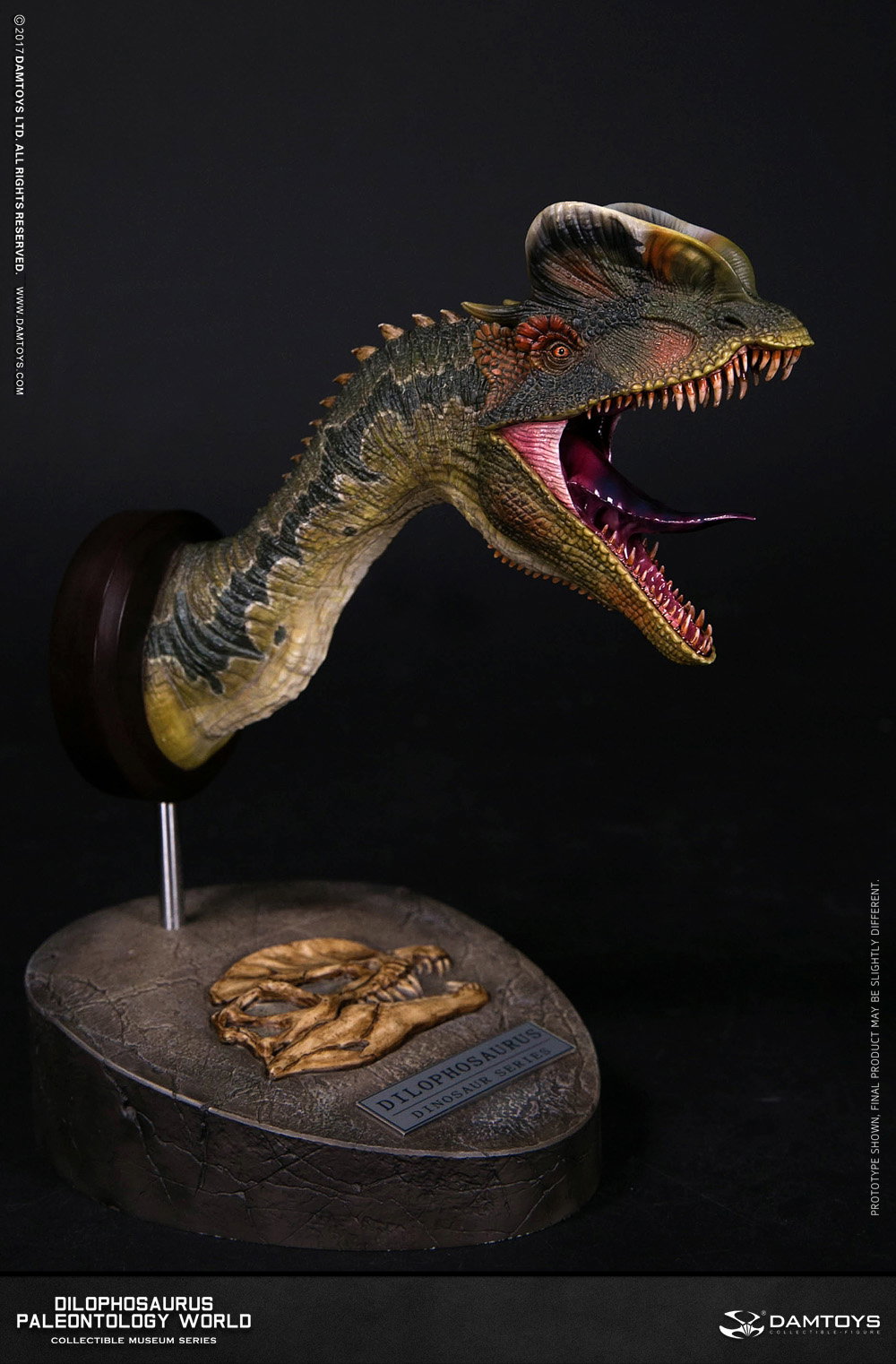 Dilophosaurus Collector's Statue - MUS002A/B/C/D image 8