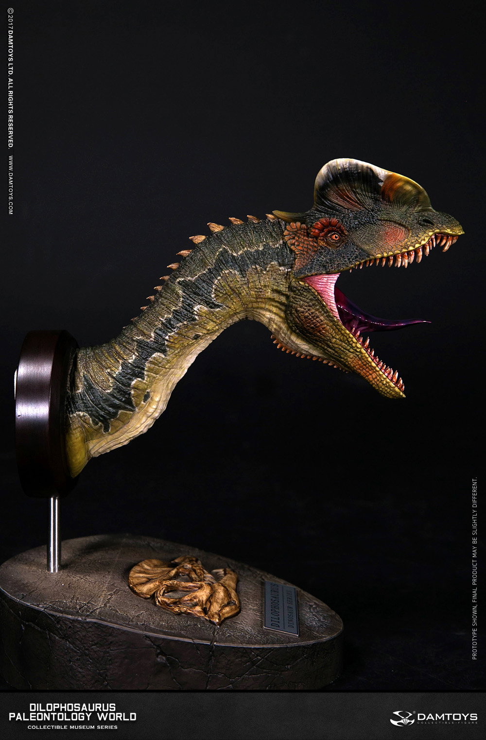 Dilophosaurus Collector's Statue - MUS002A/B/C/D image 9