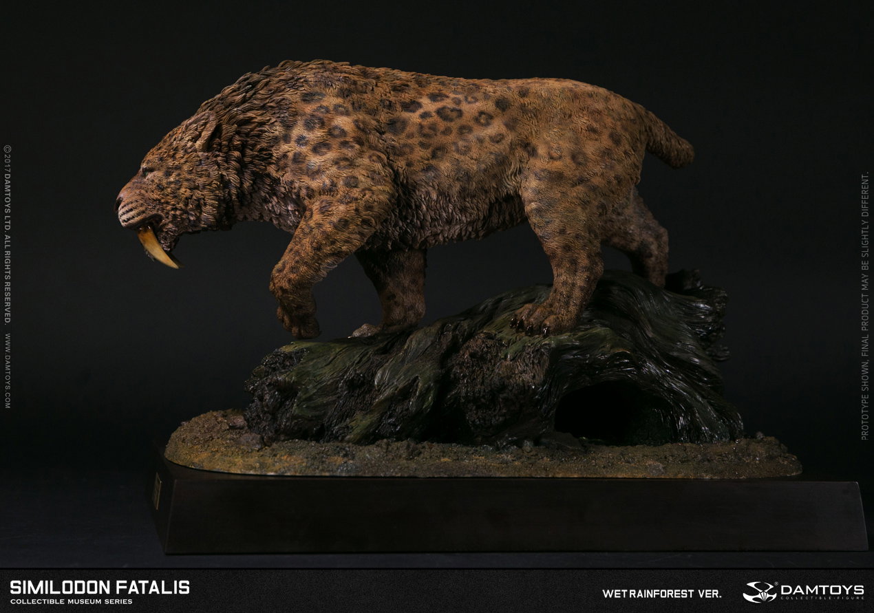 Saber-toothed Tiger Collector's Statue - MUS003A/B image 10