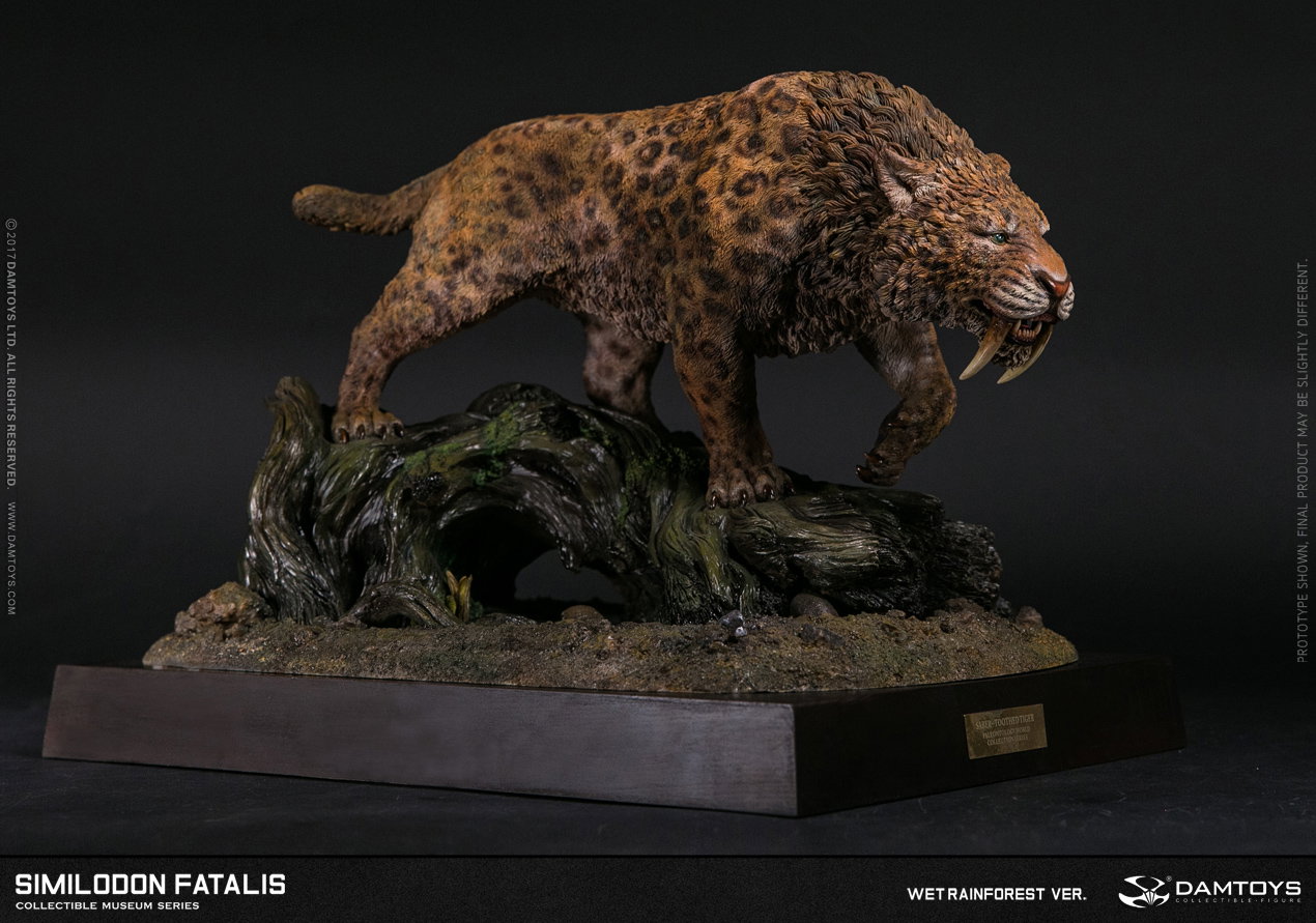 Saber-toothed Tiger Collector's Statue - MUS003A/B image 2