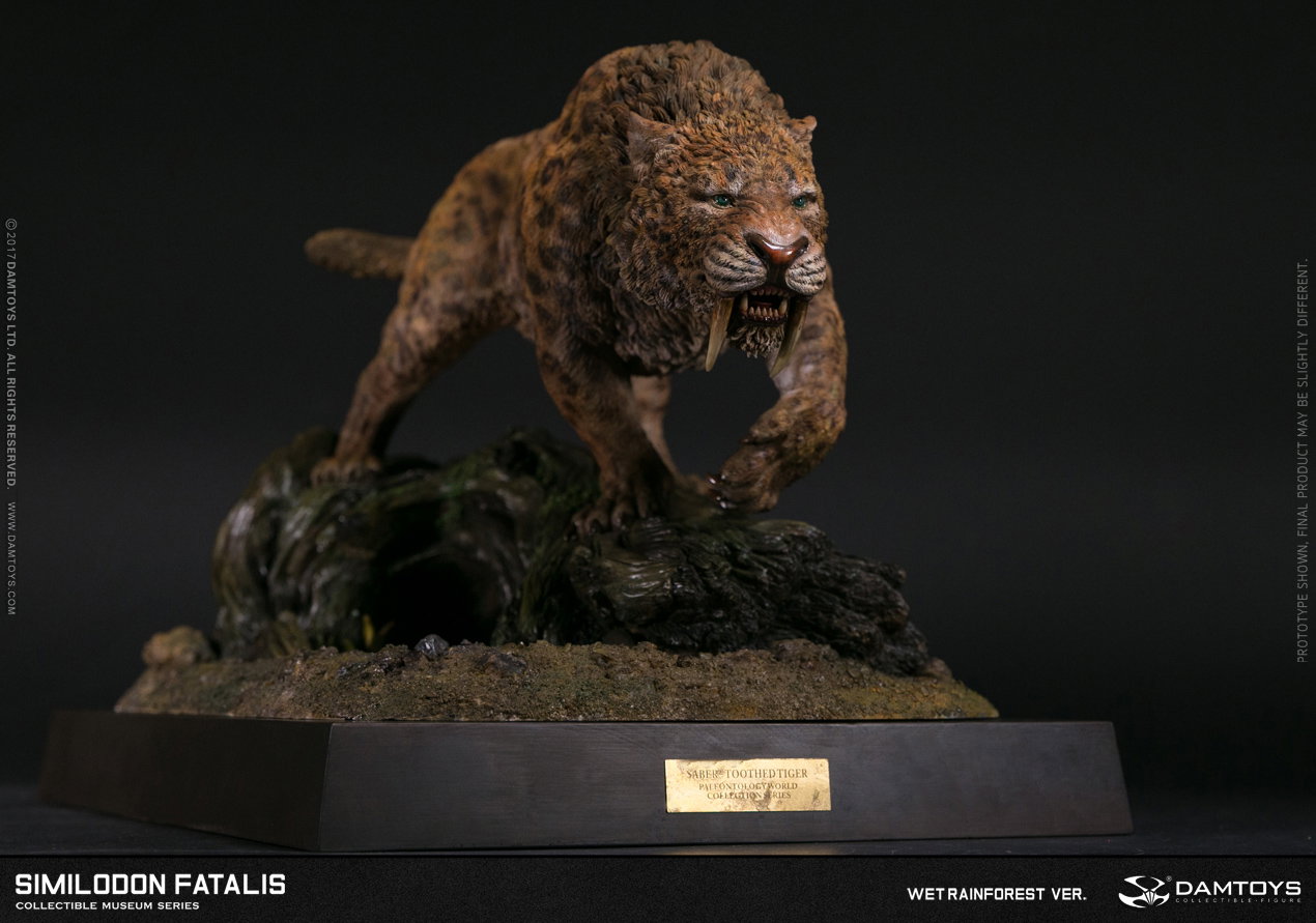 Saber-toothed Tiger Collector's Statue - MUS003A/B image 3