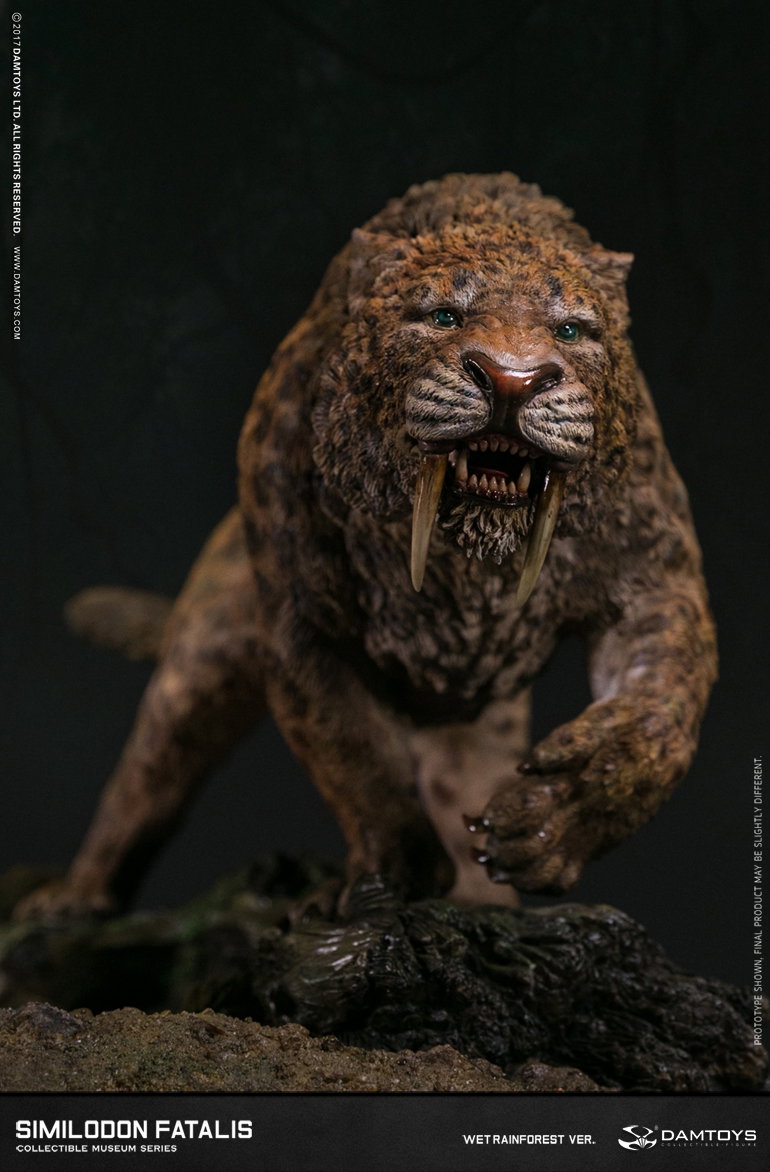 Saber-toothed Tiger Collector's Statue - MUS003A/B image 4