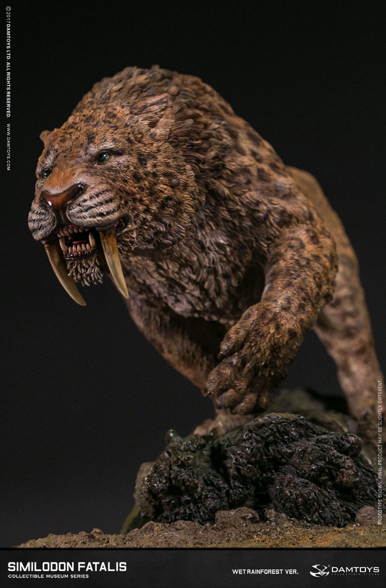 Saber-toothed Tiger Collector's Statue - MUS003A/B image 5