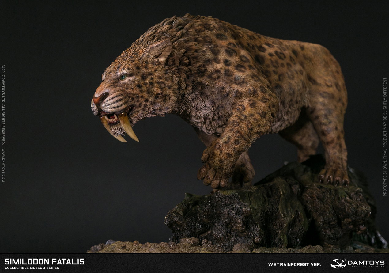 Saber-toothed Tiger Collector's Statue - MUS003A/B image 6