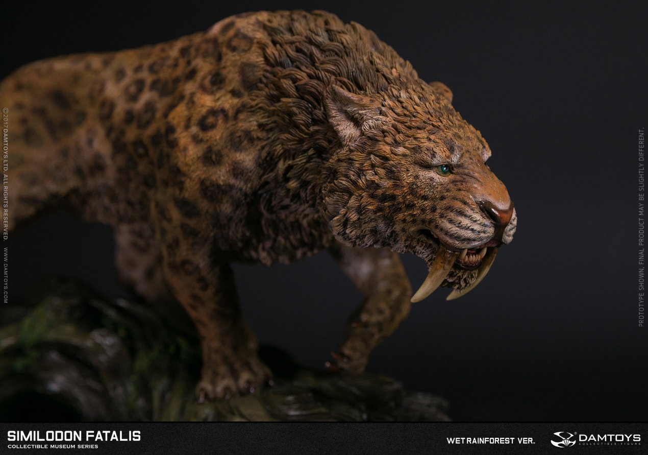 Saber-toothed Tiger Collector's Statue - MUS003A/B image 7