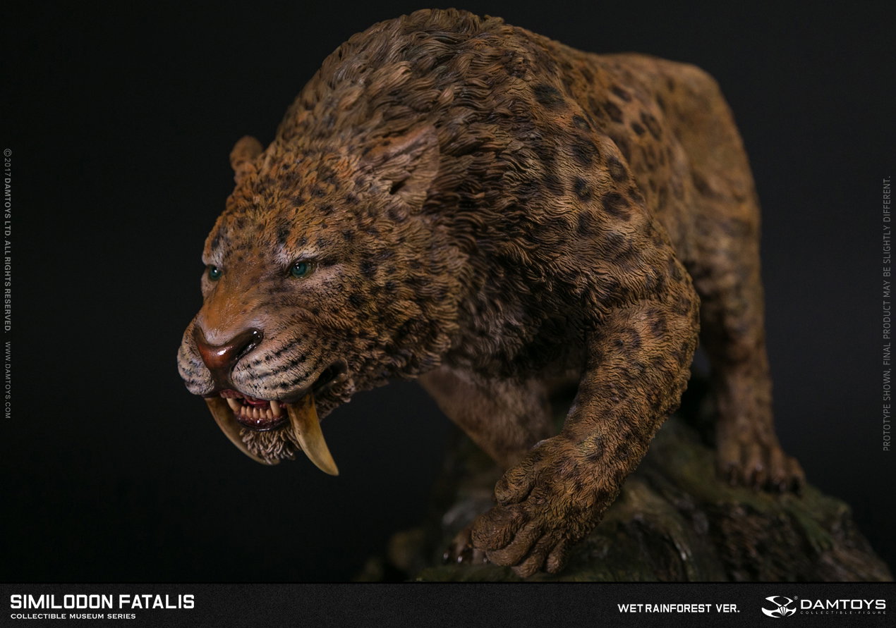 Saber-toothed Tiger Collector's Statue - MUS003A/B image 8
