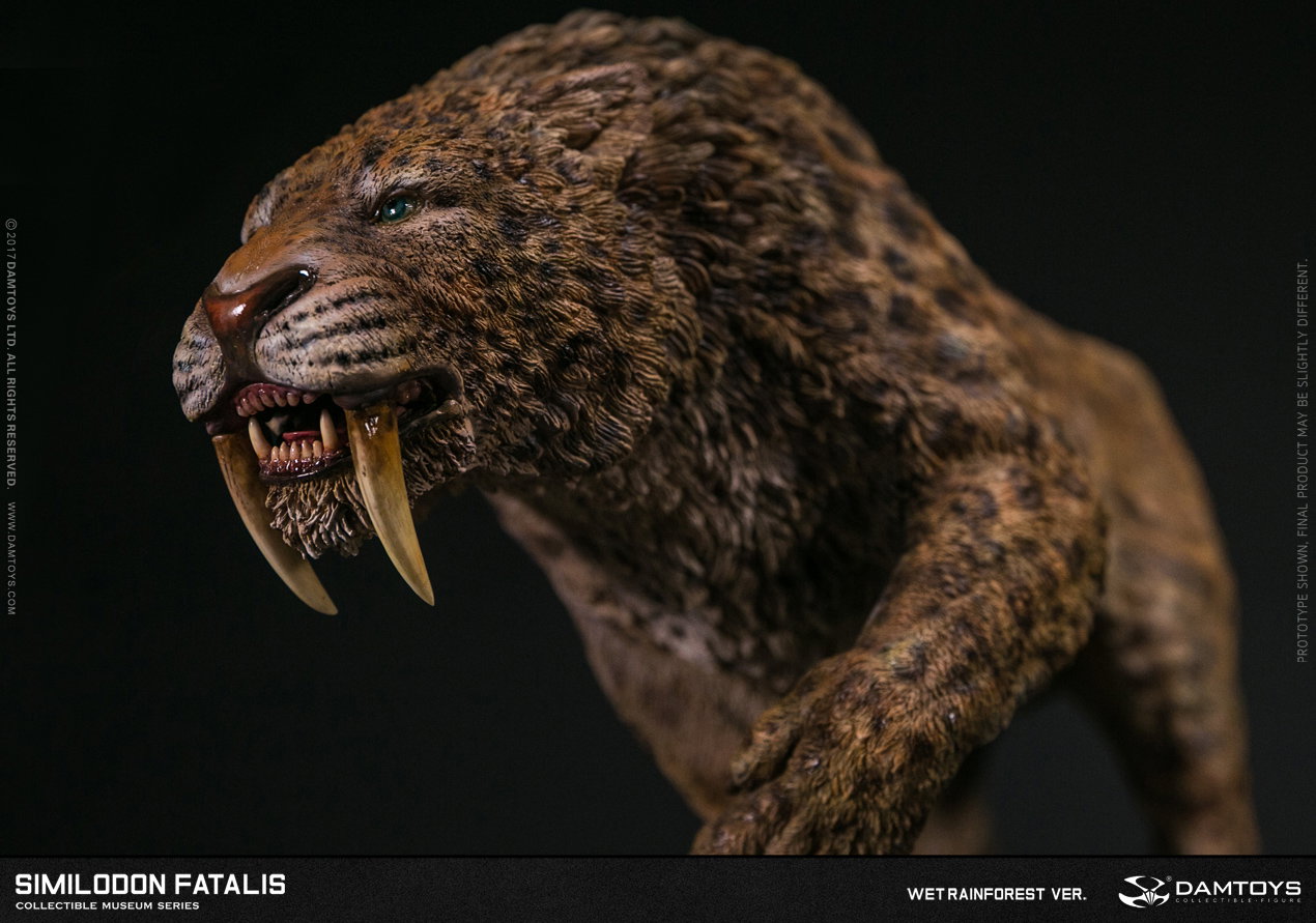Saber-toothed Tiger Collector's Statue - MUS003A/B image 9