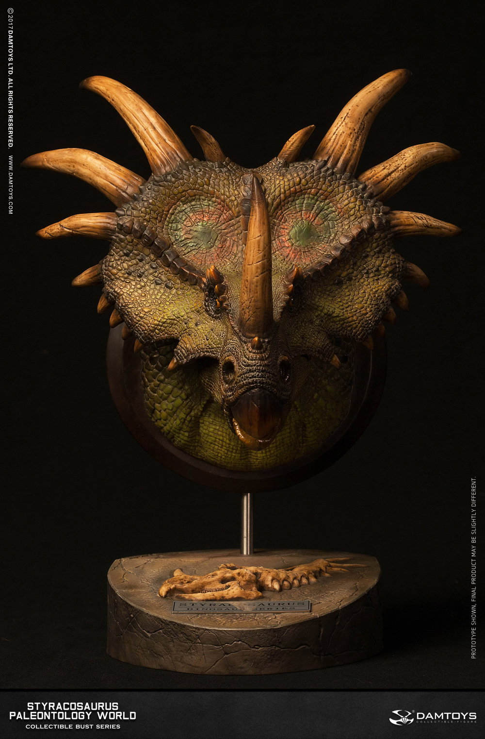 Halberd head statue, collector's item - MUS004 A/B image 1