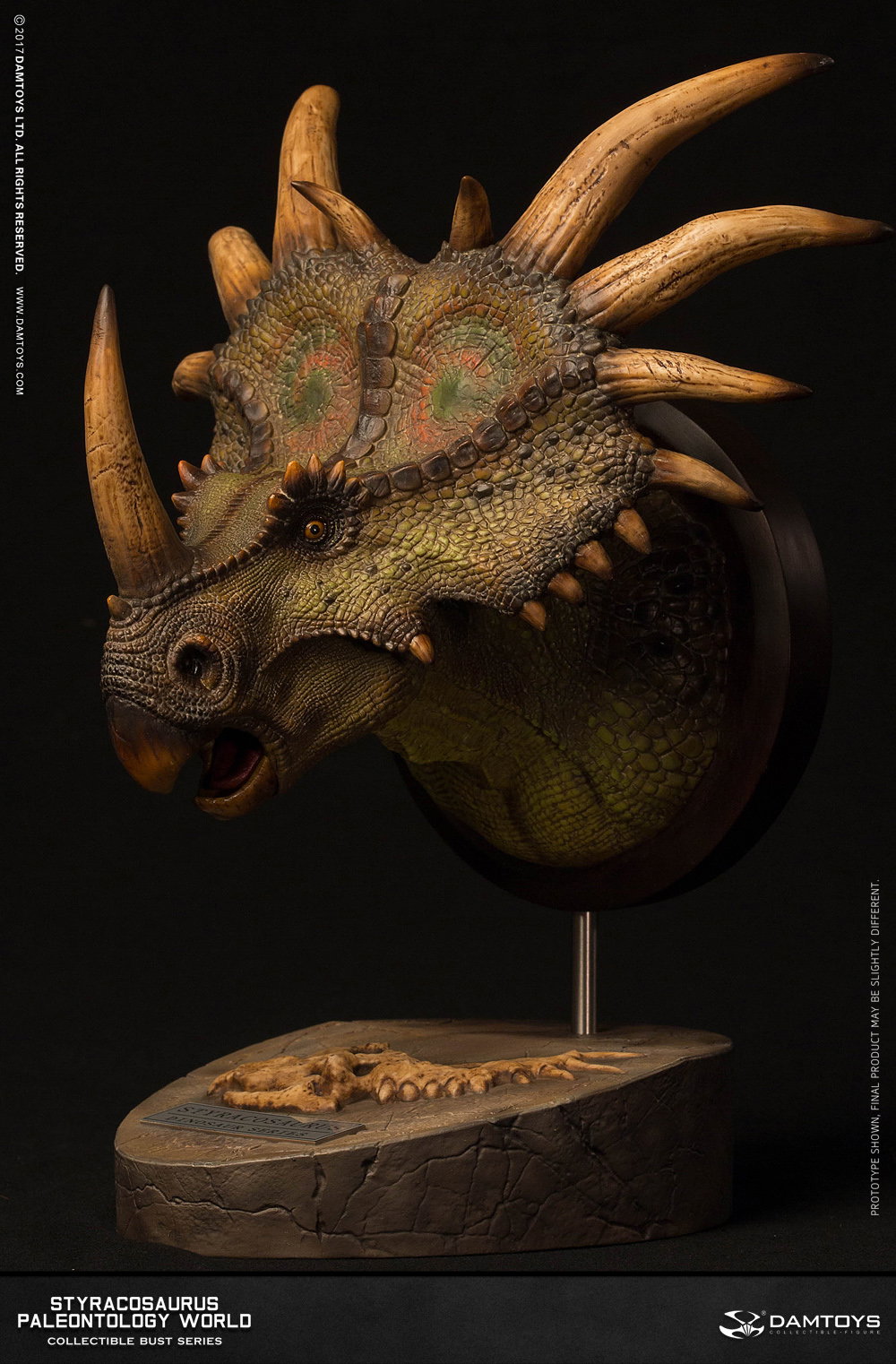Halberd head statue, collector's item - MUS004 A/B image 2