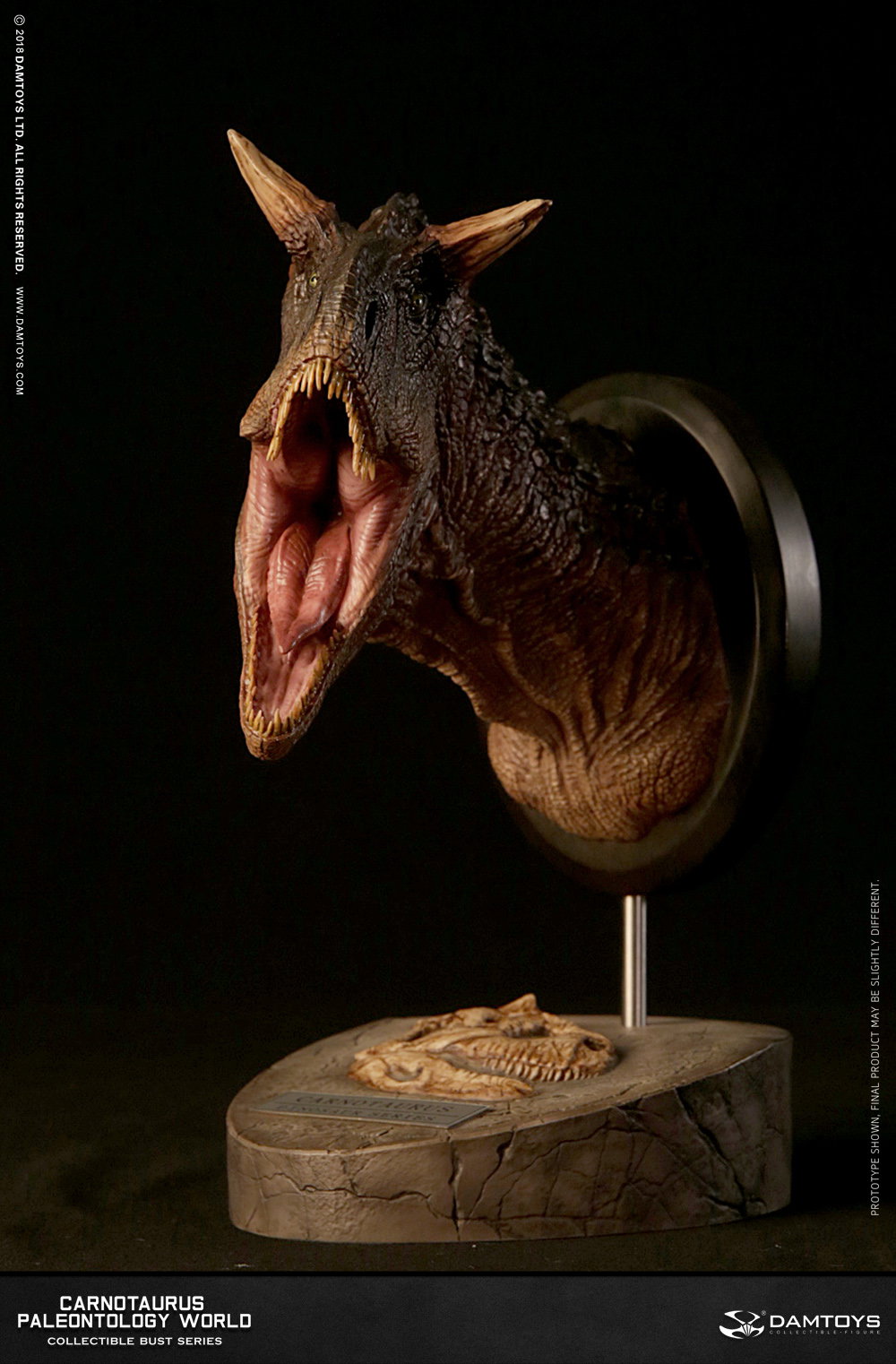 Carnotaurus Head Statue, Collector's Item - MUS005 A/B image 10