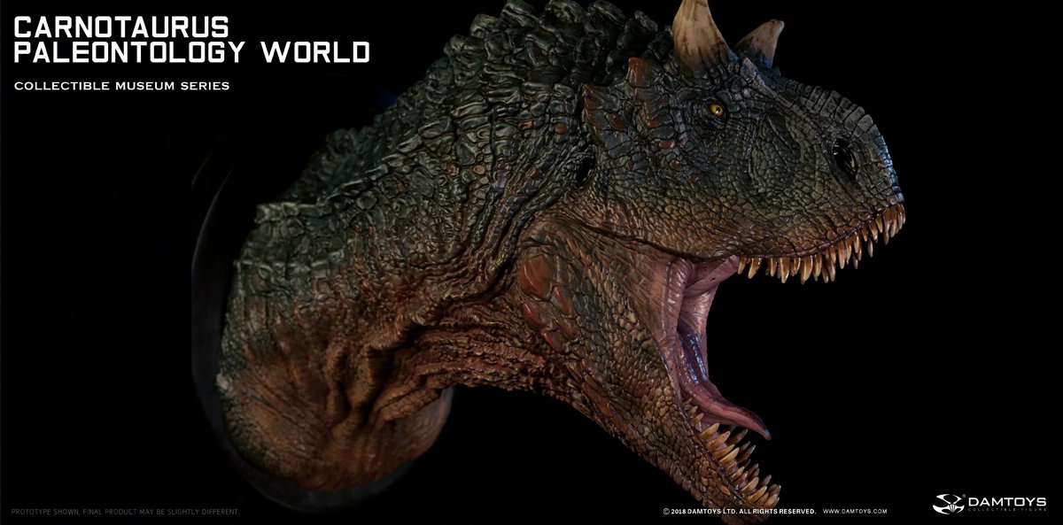 Carnotaurus Head Statue, Collector's Item - MUS005 A/B image 7