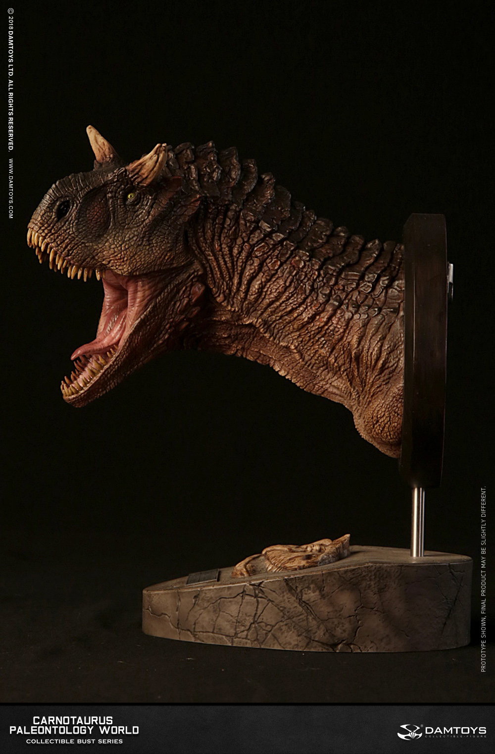 Carnotaurus Head Statue, Collector's Item - MUS005 A/B image 9