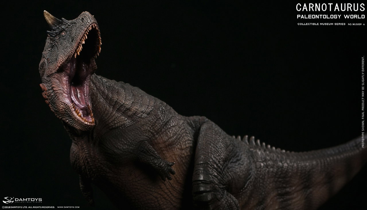 Carnivorous Carnotaurus Full-Body Scene Statue - MUS009 A/B image 2