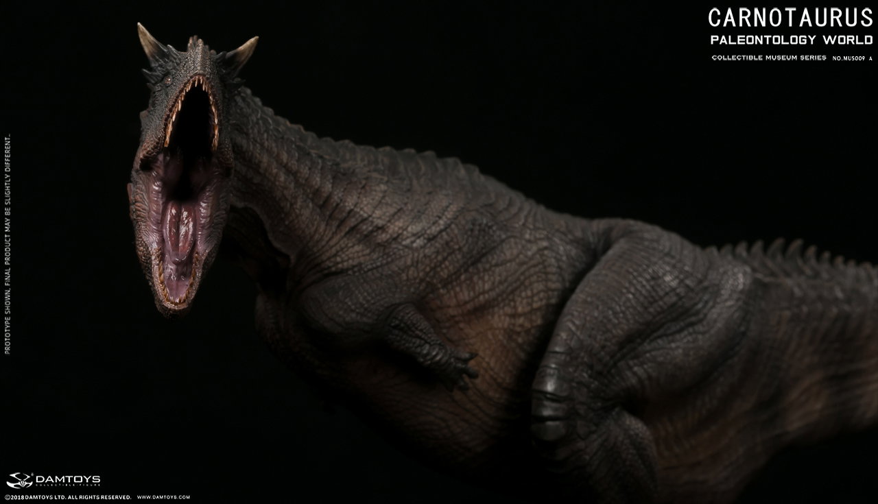 Carnivorous Carnotaurus Full-Body Scene Statue - MUS009 A/B image 3