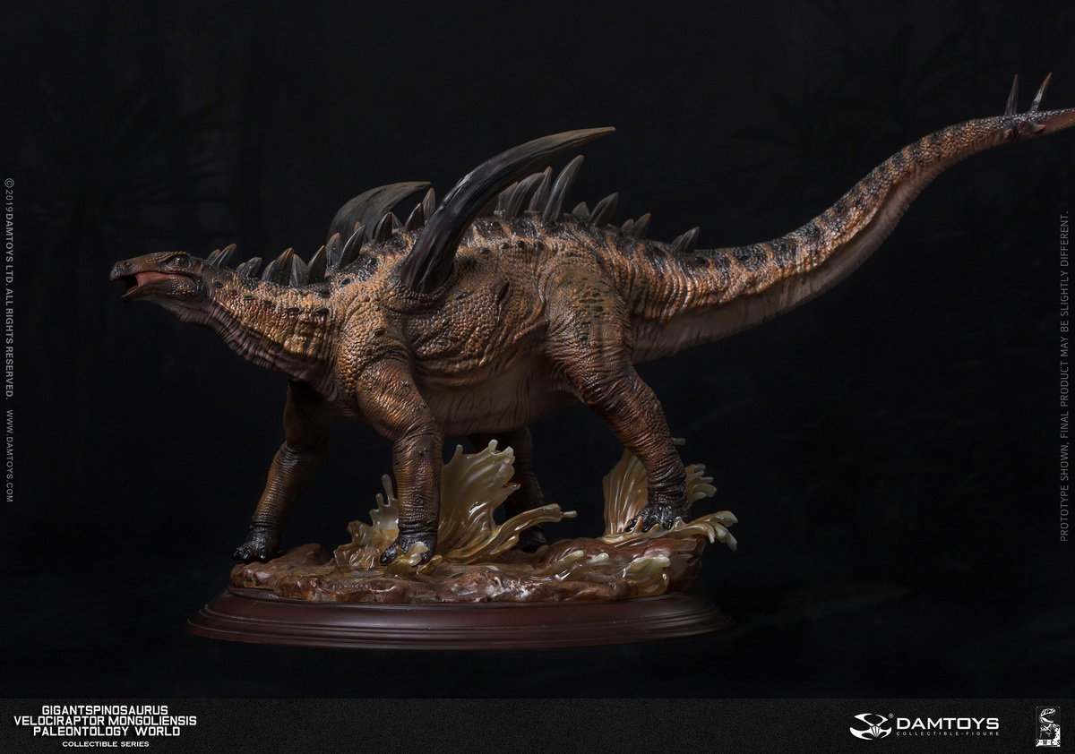 Spinosaurus and Inner Mongolian Raptor Statue - MUS011/A/B/EX image 5