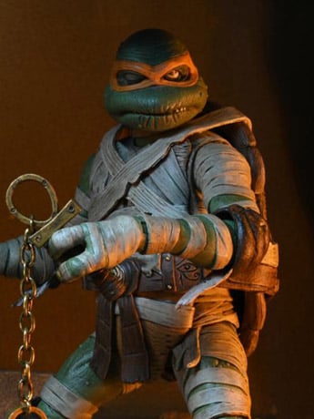 Universal Monsters x Teenage Mutant Ninja Turtles Ultimate Michelangelo as The Mummy image 2