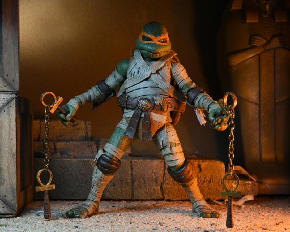 Universal Monsters x Teenage Mutant Ninja Turtles Ultimate Michelangelo as The Mummy image 3