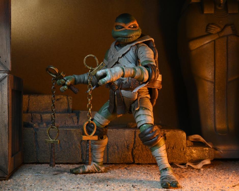 Universal Monsters x Teenage Mutant Ninja Turtles Ultimate Michelangelo as The Mummy image 4