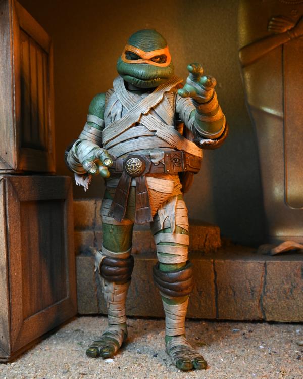 Universal Monsters x Teenage Mutant Ninja Turtles Ultimate Michelangelo as The Mummy image 5
