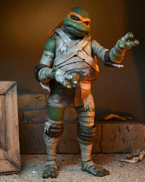 Universal Monsters x Teenage Mutant Ninja Turtles Ultimate Michelangelo as The Mummy image 6