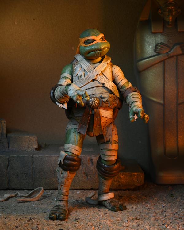 Universal Monsters x Teenage Mutant Ninja Turtles Ultimate Michelangelo as The Mummy image 7