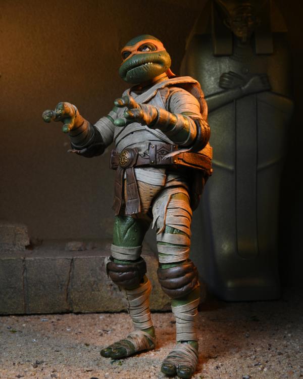 Universal Monsters x Teenage Mutant Ninja Turtles Ultimate Michelangelo as The Mummy image 8