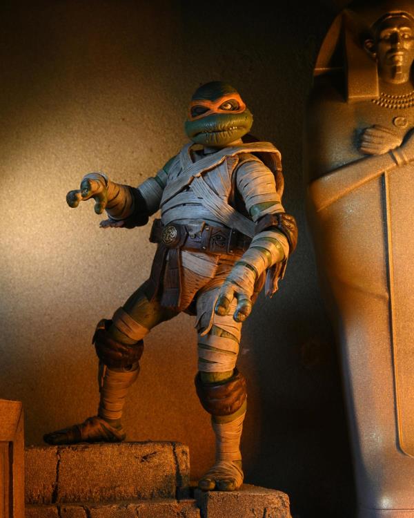 Universal Monsters x Teenage Mutant Ninja Turtles Ultimate Michelangelo as The Mummy image 9