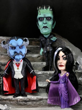 Rob Zombie's The Munsters Little Big Head Figures 3-Pack image 2