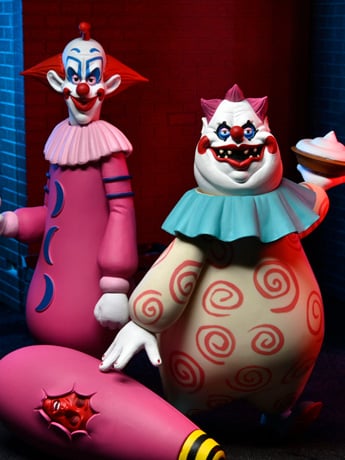 Killer Klowns From Outer Space Toony Terrors Slim & Chubby Two-Pack image 2