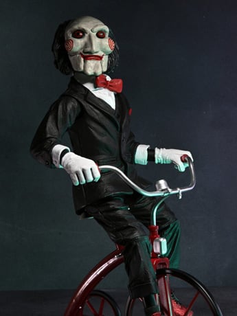Saw Billy the Puppet on Tricycle image 2