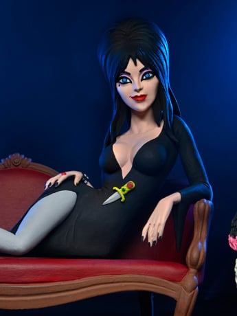 Elvira, Mistress of the Dark Toony Terrors Elvira on Couch image 2
