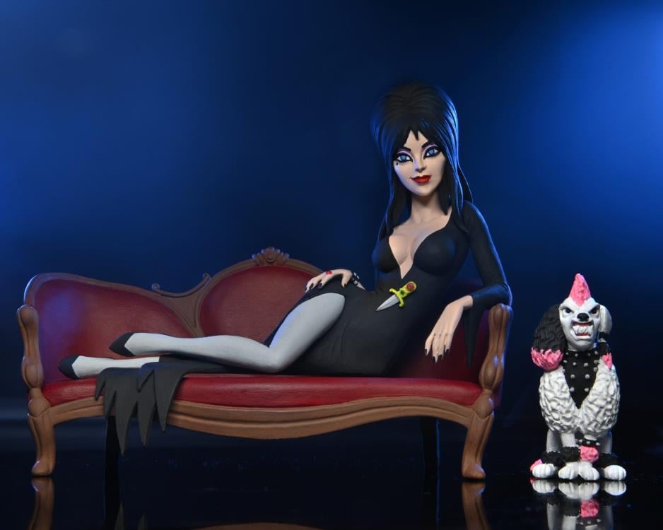 Elvira, Mistress of the Dark Toony Terrors Elvira on Couch image 4